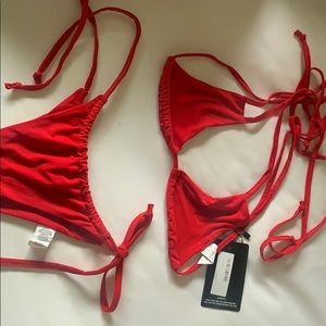 Red bikini